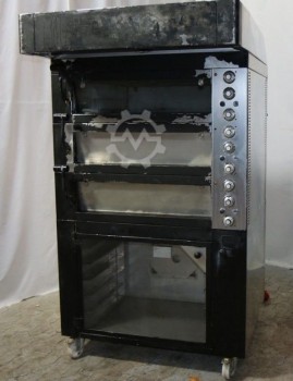 Multi-deck oven W + S push-through oven