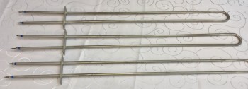 Heating elements / heating rods NEW 4 pieces for Quail Piccolo