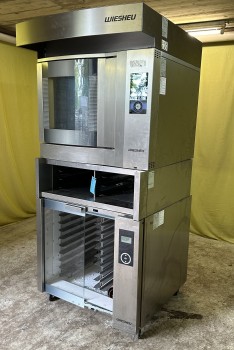 Wiesheu Dibas shop oven with self-cleaning