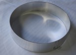 Tortenring aus Aluminium ØxH: 300 x 60 mm NEU ( 10 Stück )