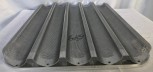 Baguette tray 600x400 mm 5 longest recesses NEW