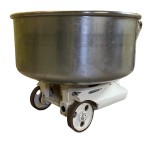 Stainless steel bowl for spiral kneader Kemper ST 100 A
