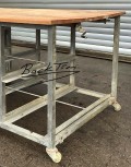 Table de traitement de pâte table de travail de tapis roulant sans courroie 300x122x95cm